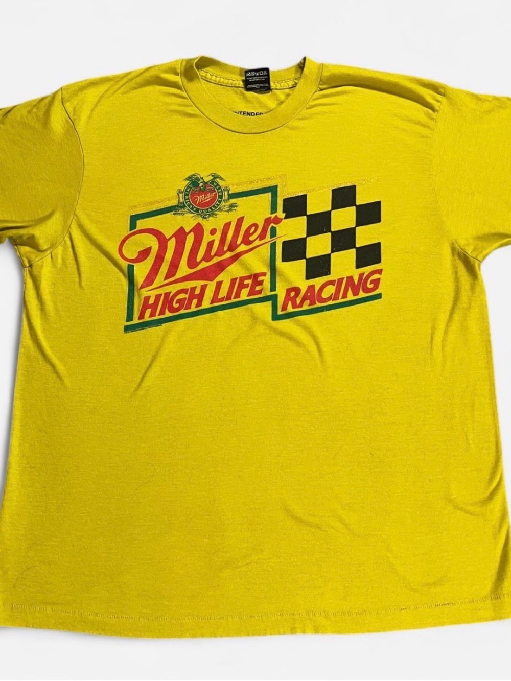 Vintage Miller High Life Racing T-Shirt Size Large